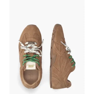 Steve Madden Asiel Camel Suede Damessneakers