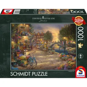 Puzzel - Café in Amsterdam - 1000st.