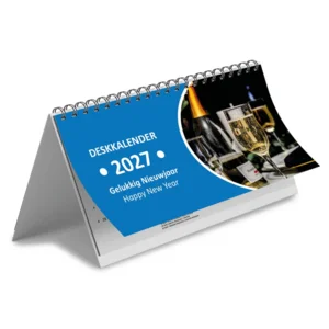 Kalender - Gelukkig nieuwjaar, data - Desk - 2027