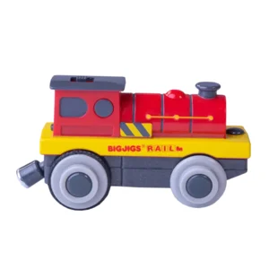 Trein - De krachtige rode locomotief - Elektrisch