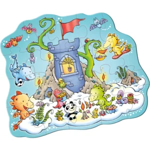 Puzzel - Draak fonkelvuur - Puzzelparty - 37x45cm - 20st.