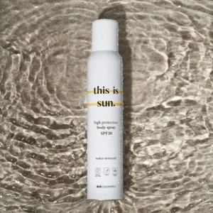 Body Spray SPF30 “this is sun.”
