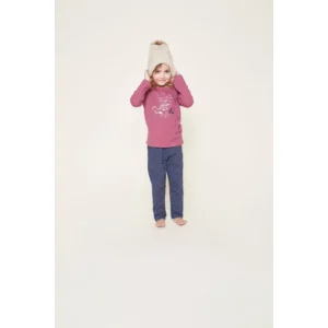 Charlie Choe Pyjama Meisjes: Cassis kleur, 100% katoen ( CHOE.7 )