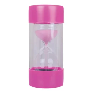 Timer - Zandloper - 2 minuten - Roze - 16,5x7,2cm