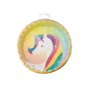 Paper Dreams Bordjes Unicorn 23cm - 8st