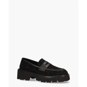 Shemerry SH-10715 Zwart Damesloafers