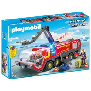 Playmobil - Luchthavenbrandweer met licht en geluid - 5337