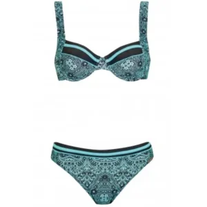 Sunmarin - Cuba Libre - Bikini - 11033 - Grey/Turquoise