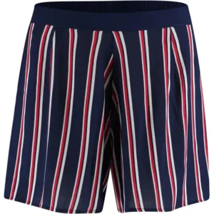 Sapph strandshortje in blauw en rood