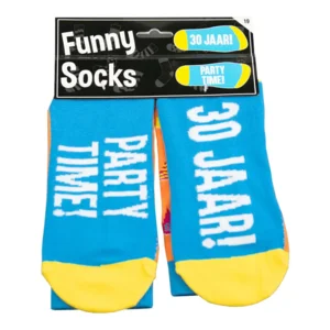 Sokken - 30 Jaar! Party time! - Funny socks