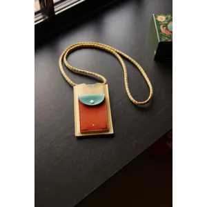 Sticky Lemon Telefoontasje met Koord Geel Blauw