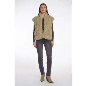 Rino & Pelle teddy bodywarmer: Freya, Green Mist, ( RINO.77 )