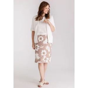 Frank Walder Rok: Geprint, recht model ( WAL.113 )