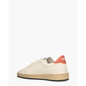 4B12 Play.New Off-White/Blauw/Rood Herensneakers