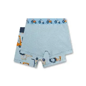 Sanetta Duopack Jongens boxer: Tractor ( SAN.147 )