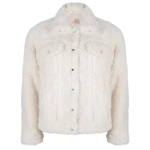 Esqualo Vest Fake Fur: Off White ( ESQ.140)