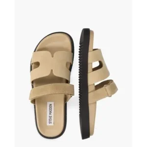 Steve Madden Missile Taupe Damesslippers