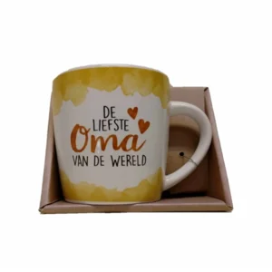 Mok - Liefste oma van de wereld - Met binnentekst