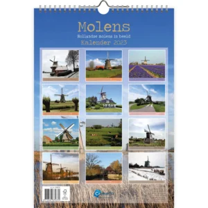 Kalender - 2023 - Molens - 23,5x33,5cm