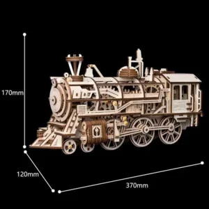 Locomotief - Robotime Modelbouwpakket