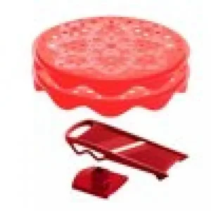 mastrad Bakvormen Topchips chips-maker set rood  kit cuit-chips rouge