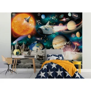 Ruimte - Space - Planeet - Posterbehang