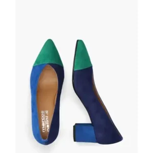 Marcos 19I110 Blauw/Groen Damespumps