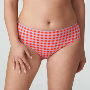 Prima Donna Swim Marival voorgevormde bikini in ruitjesprint