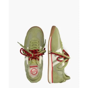 Back 70 Rocket Groen/Wit Damessneakers