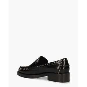 Bibi Lou Roberta Zwart Damesloafers