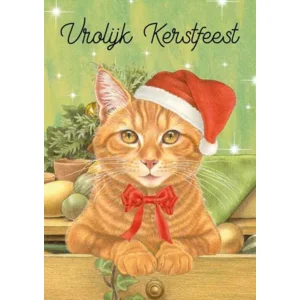 Kaart - Kerst - JBS - Vrolijke kerstfeest - KSF044
