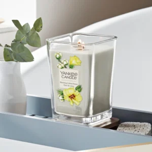 Blooming Cotton Flower - Large Vessel