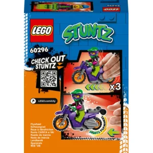 LEGO® 60296 City Stuntz Wheelie Stuntmotor