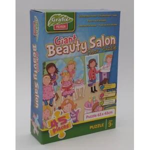 Grafix - Giant Beauty Salon Puzzle - Het schoonheidssalon - Vloerpuzzel - 45 stukjes