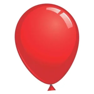 Ballonnen - Mega - Rood - 61cm - 6st.