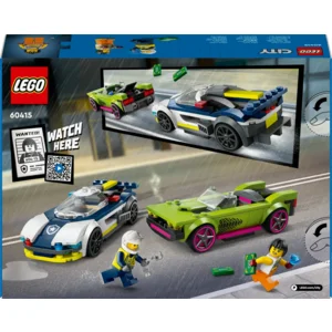 LEGO® 60415 City Politiewagen en snelle autoachtervolging
