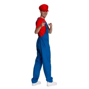 Kostuum - Loodgieter - Rood - XL