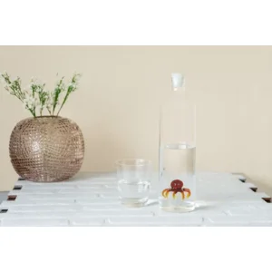 Balvi Waterfles Octopus 1.2L Glas Karaf