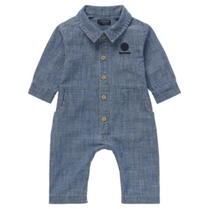 Noppies Jongens Playsuit Jebberg Medium Blue Denim