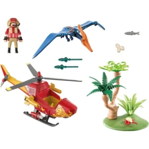 PLAYMOBIL Dinos Helikopter met Pteranodon - 9430