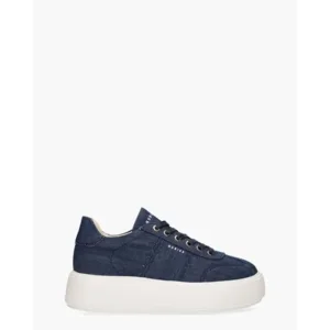 Nubikk Elise Wing Blauw Denim Damessneakers