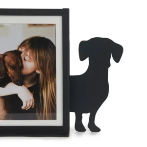 Fotolijst Fotokader Teckel Hond Zwart | Balvi