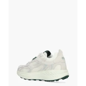 Mercer The Re-Run Max Suede Wit/Grijs Damessneakers