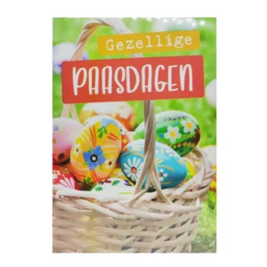 Kaart - Lente & pasen - Gezellige paasdagen - SPR04-A