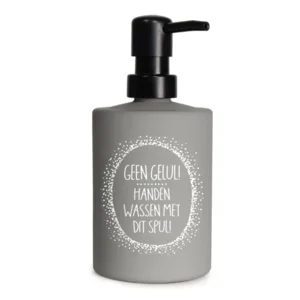 Zeeppompje - Geen gelul, handen wassen met dit spul