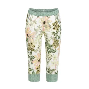 Ringella Dames pyjama: Bloomy, korte mouw / 3-4 broek ( rin.331 )
