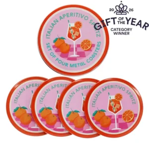 Glasonderzetters Aperitivo Spritz x4 Rex London