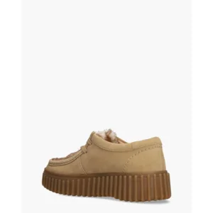 CLARKS Torhill Bee Warm Sand Suede