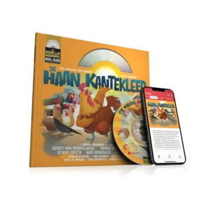 De haan Kantekleer (Boek+CD+download code) Heerlijk hoorspel van Het Geluidshuis