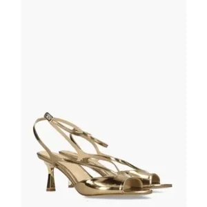 Lola Cruz Streep Goud Damespumps